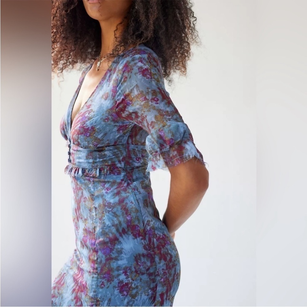 Urban Outfitters Florence Chiffon Maxi Dress - Picture 3 of 8